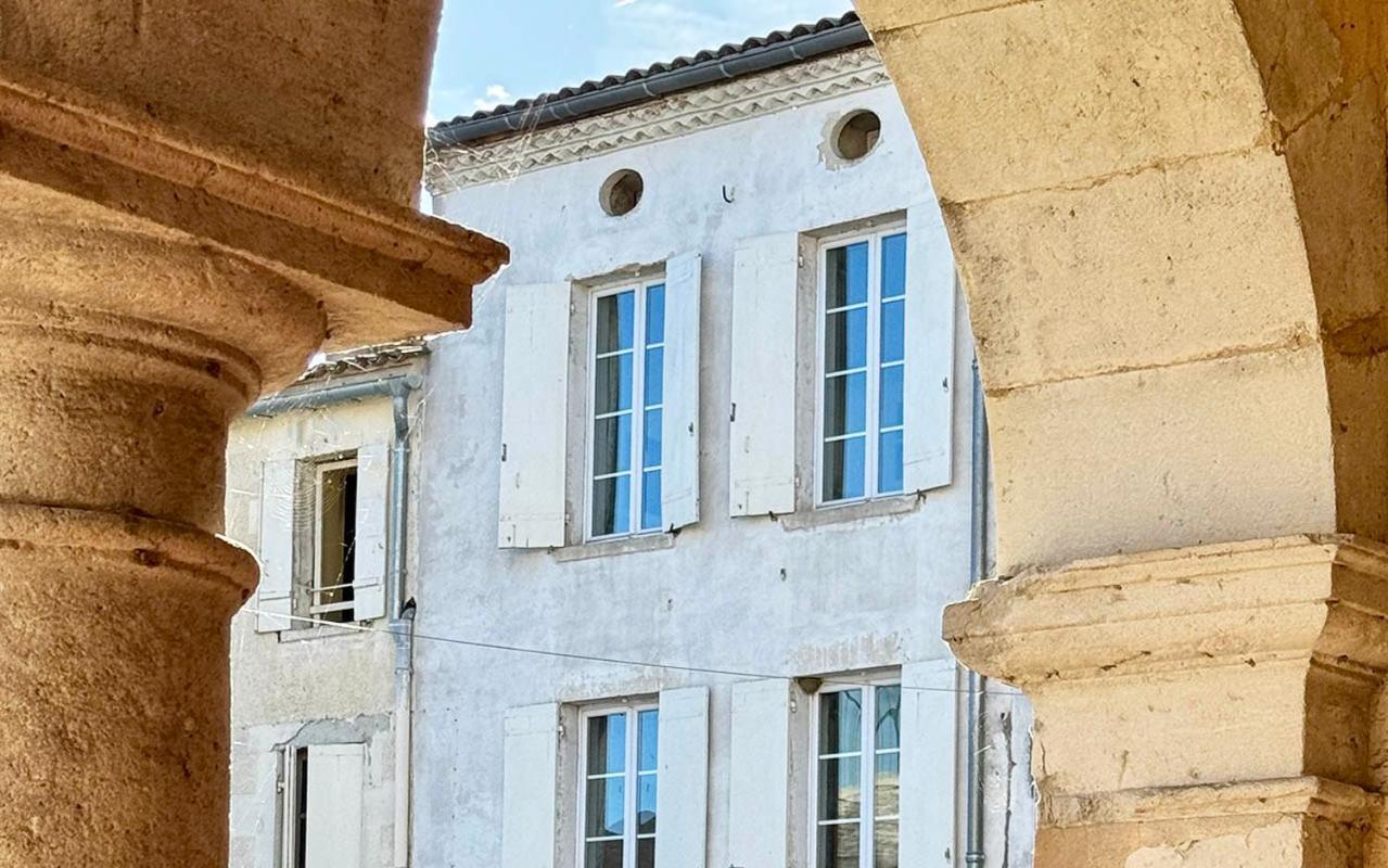 Maison De Ville Au Coeur D'Une Bastide Historique Monsegur  Bagian luar foto