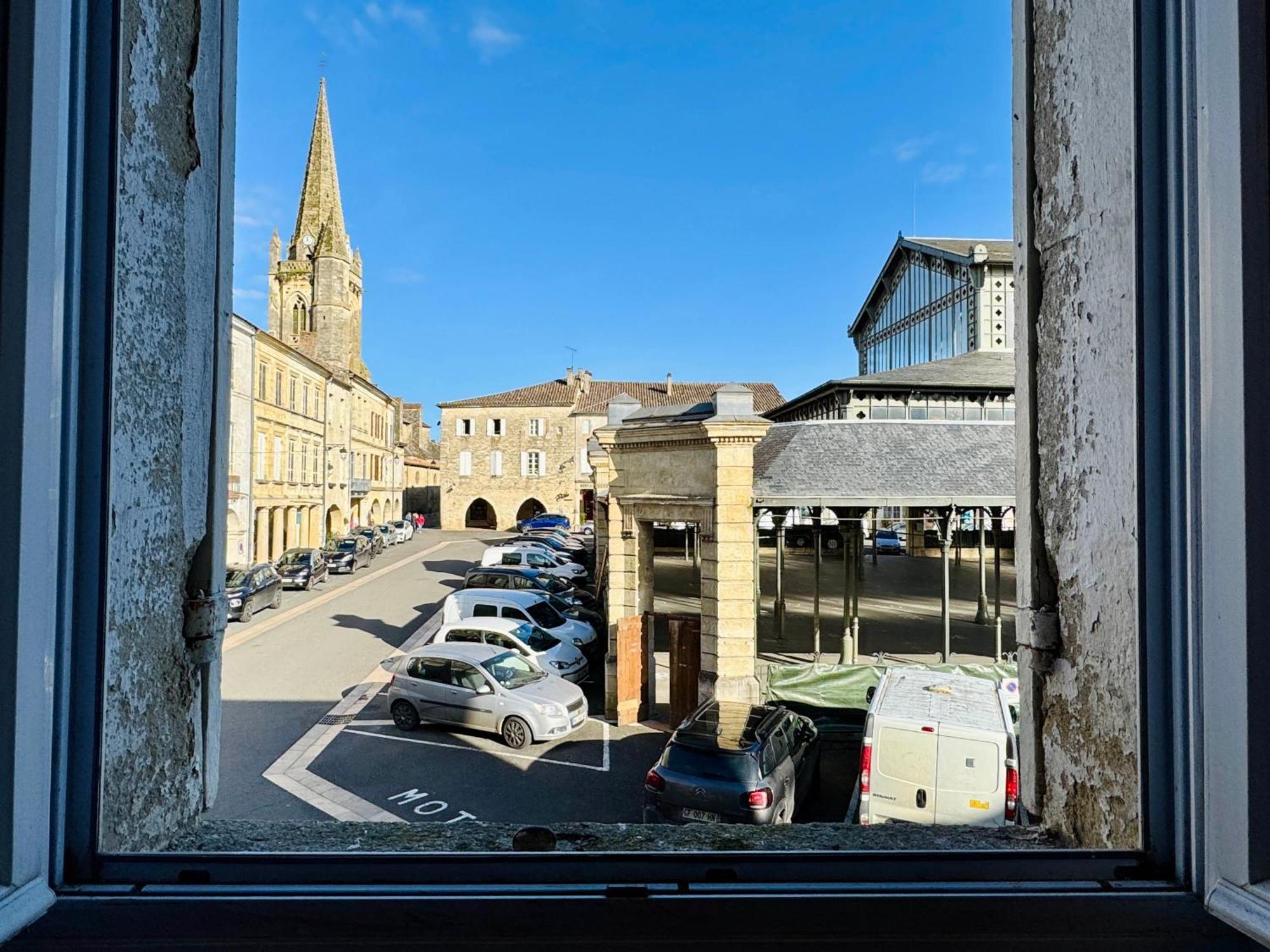 Maison De Ville Au Coeur D'Une Bastide Historique Monsegur  Bagian luar foto